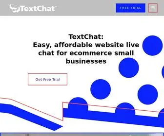 Textchat.com(Live Chat for Ecommerce Small Businesses) Screenshot