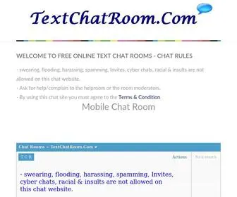 Textchatroom.com(Text chat room) Screenshot