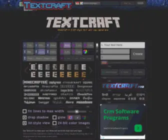 Textcraft.net(Text & logo maker) Screenshot