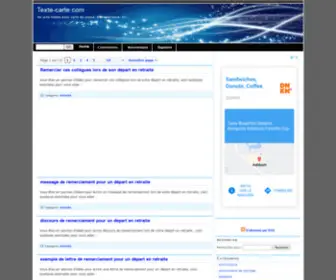 Texte-Carte.com(Texte pour carte) Screenshot