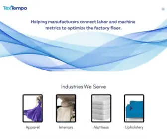 Textempo.com(Sewn Products Manufacturing Payroll Experts) Screenshot