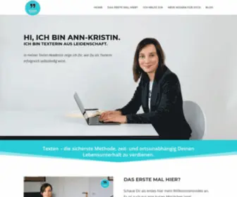 Texter-Akademie.de(Texter Akademie) Screenshot