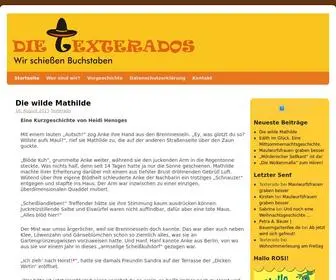 Texterados.de(DIE TEXTERADOS) Screenshot