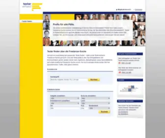 Textersuche.de(Fachverband freier Werbetexter e) Screenshot