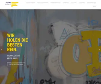Texterverband.de(Fachverband freier Werbetexter e) Screenshot