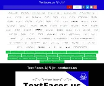 Textfaces.us(Textfaces) Screenshot