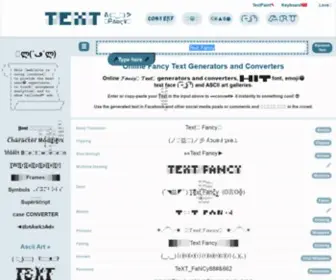 Textfancy.com(Fancy) Screenshot