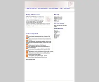 Textfeedads.com(Build Text Feed Ads for your website) Screenshot