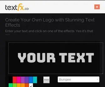 Textfx.co(Text Generator) Screenshot