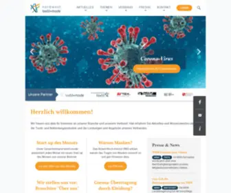Textil-Bekleidung.de(Startseite) Screenshot
