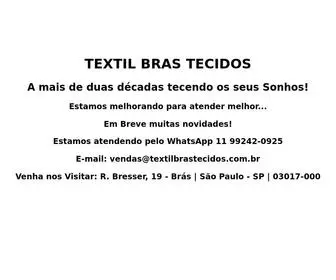 Textilbrastecidos.com.br(Textil Bras Tecidos) Screenshot