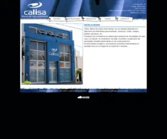 Textilcalisa.com.ar(Confección textil) Screenshot