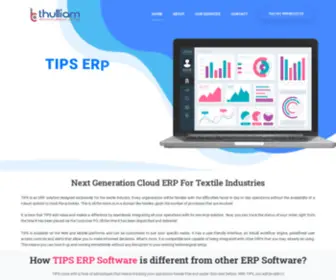 Textile-ERP-Software.com(Textile ERP Software) Screenshot