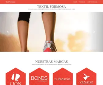 Textilformosa.cl(Textil Formosa Ltda) Screenshot