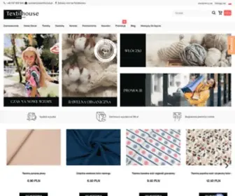 Textilhouse.pl(Sklep z tkaninami) Screenshot