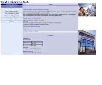 Textilllerena.com.ar(Hilados) Screenshot