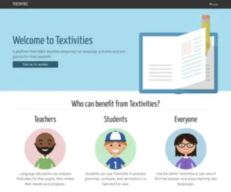 Textivities.com(Textivities) Screenshot