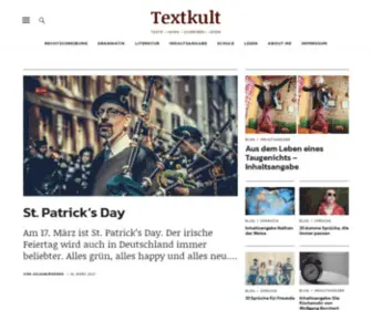 Textkult.net(Texte) Screenshot