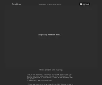Textlab-APP.com(TextLab) Screenshot
