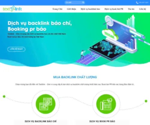 Textlink.vn(Quảng cáo TextLink) Screenshot