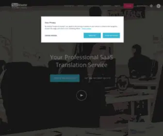 Textmaster.com(Online translation) Screenshot