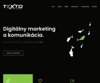 Texto.sk(Digitálna marketingová agentúra) Screenshot