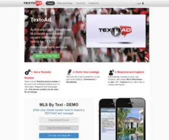 Textoad.com(Property Info via SMS) Screenshot