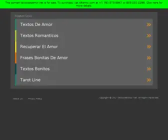 Textosdeamor.net(Textos de Amor) Screenshot