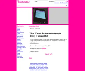 Textou.com(SMS Amour) Screenshot