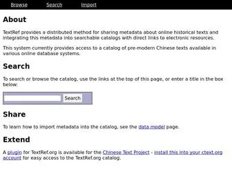 Textref.org(TextRef) Screenshot