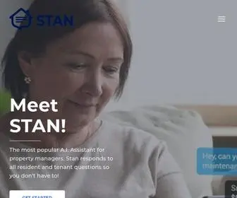 Textstan.com(The A.I. Assistant for Residential Property Managers) Screenshot