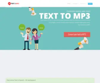 TexttoMP3.online(Free Text To MP3) Screenshot