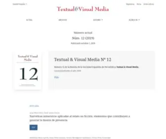 Textualvisualmedia.com(Textual & Visual Media) Screenshot