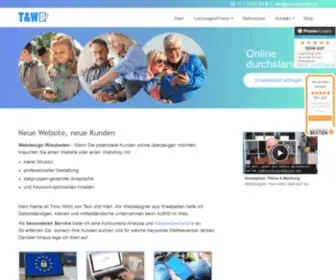 Textundwert.de(Webdesign Wiesbaden) Screenshot