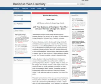 Texturestudios.net(Best of the Web Directory) Screenshot