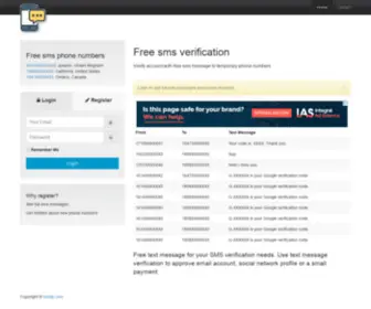 TextXP.com(Free SMS Verification) Screenshot