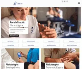 Texum.es(Rehabilitación Neurológica en Madrid) Screenshot