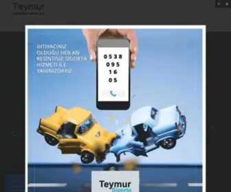 Teymur.com.tr(Teymur Otomotiv Endüstri A.Þ) Screenshot