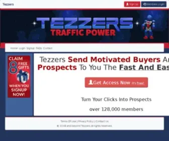 TezaktrafficPower.com(Tezak Traffic Power) Screenshot