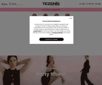 Tezenis.com(The Tezenis collection) Screenshot