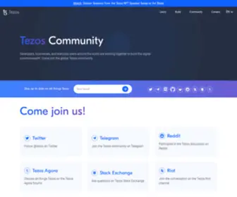 Tezos.rocks(Community) Screenshot