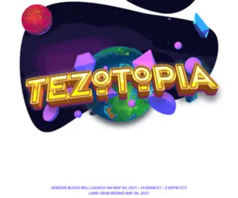 Tezotop.io(A virtual world build on tezos) Screenshot