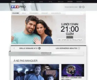 TF1Pro.com(TF1 Pro) Screenshot