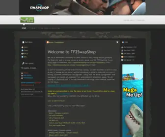 TF2Swapshop.com(Portal) Screenshot