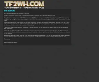 TF2WH.com(The TF2 Warehouse) Screenshot