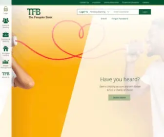 TFB.bank(The Fauquier Bank) Screenshot