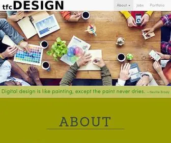 TFCDesign.com(Website design and web site development in San Jose) Screenshot