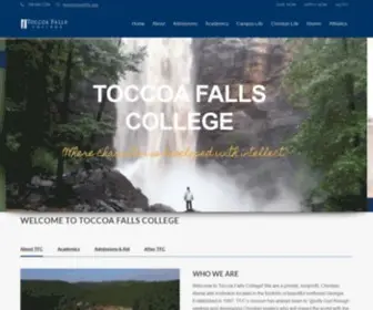 TFC.edu(North Georgia Christian College) Screenshot