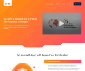 Tfcertification.com(TF Certification) Screenshot