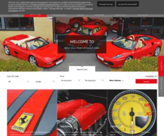 TFCGB.com(The Ferrari Centre) Screenshot